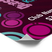 バブルファンキーパーティーイベントポスター ポスター (角)