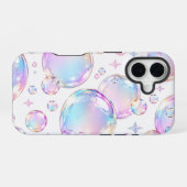 バブルフォンケース iPhone 16ケース (裏面横)