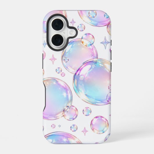 バブルフォンケース iPhone 16ケース (裏面)