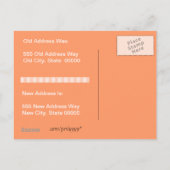 バブルフラワーズ引っ越しました! 案内ポストカード (裏面)