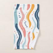 バブルフロー バスタオルセット (ハンドタオル)