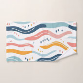 バブルフロー バスタオルセット (ハンドタオル)