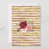 バブルブルンチ&開花ズマルサラブライダルシャワーインビ 招待状 (裏面)