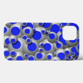 バブルブルー王室のケースメイトiPhoneケース Case-Mate iPhoneケース (裏面 (横))