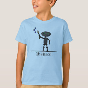 バブルボットキッズTシャパーソナライズされたツ Tシャツ