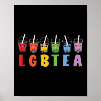 バブルボバティーLGBTea LGBTプライド ポスター
