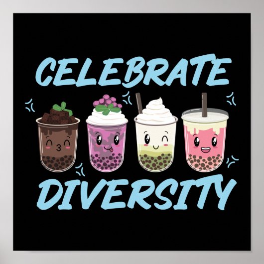 バブルボバ茶祝ダイバシティLGBTプライド ポスター (正面)