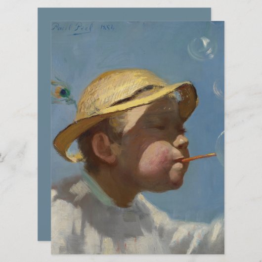 バブルボーイ（Paul Peel著） カード (正面/裏面)