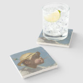 バブルボーイ(Paul Peel著) ストーンコースター (横)