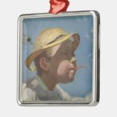 バブルボーイ（Paul Peel著） メタルオーナメント (左)