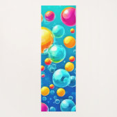 バブルポップ・アートの喜び ヨガマット (裏面)