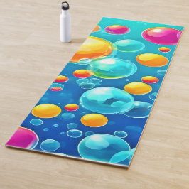バブルポップ・アートの喜び ヨガマット