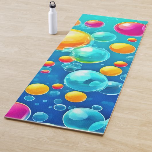 バブルポップ・アートの喜び ヨガマット (インサイチュ)