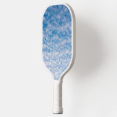 バブルマンマタス雲ブルースカイ写真2面 ピックルボールラケット (左)