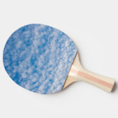 バブルマンマタス雲ブルースカイ写真2面 卓球ラケット (横)