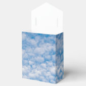 バブルマンマタス雲ブルースカイ自然写真ギフト フェイバーボックス (オープン)