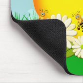 バブルミツバチとハチミツハート マウスパッド (コーナー)