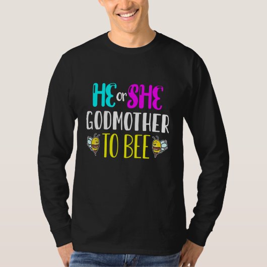 バブルミツバチ彼または彼女は性欲を持つ女神を持つ Tシャツ (正面)