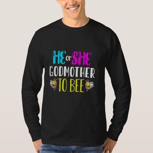 バブルミツバチ彼または彼女は性欲を持つ女神を持つ Tシャツ (正面)