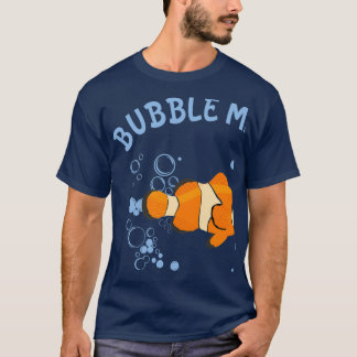 バブルメーカー水族館ホビーシストの道化魚 Tシャツ