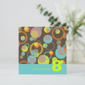 バブルモダンパーティの招待状 招待状 (スタンド正面)