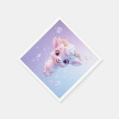 バブルヤギ スタンダードカクテルナプキン (角)