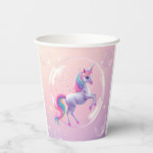 バブルユニコーン 紙コップ (裏面)