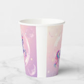 バブルユニコーン 紙コップ (左)