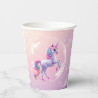 バブルユニコーン 紙コップ