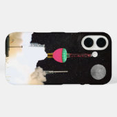 バブルライト打ち上げ Case-Mate iPhoneケース (裏面 (横))