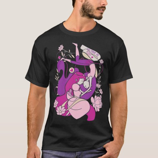 バブルライン Tシャツ (正面)