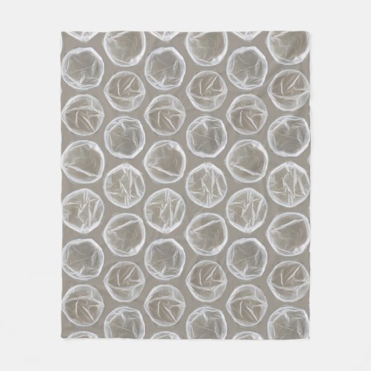 バブルラップブランケット フリースブランケット (正面)
