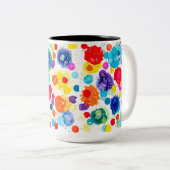 バブルルームは再び一緒に愛のマグカップ ツートーンマグカップ (正面右)