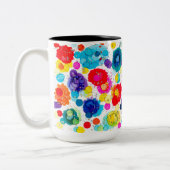 バブルルームは再び一緒に愛のマグカップ ツートーンマグカップ (左)