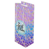 バブルレインボーワイン最高のウィズバースデーパーティー ワインギフトバッグ (正面アングル)