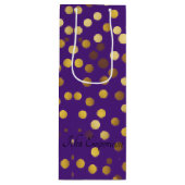 バブルワイン抱き枕 ワインギフトバッグ (正面)