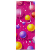 バブルワイン抱き枕 ワインギフトバッグ (正面)