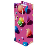 バブルワイン抱き枕 ワインギフトバッグ (裏面アングル)