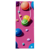 バブルワイン抱き枕 ワインギフトバッグ (裏面)