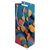 バブルワイン抱き枕 ワインギフトバッグ (裏面アングル)