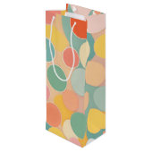 バブルワイン抱き枕 ワインギフトバッグ (裏面アングル)