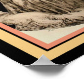 バブル付きアールデコ ポスター (角)