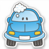 バブル付きブルーカー シール (正面)