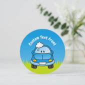 バブル付きブルーカー 招待状 (スタンド正面)