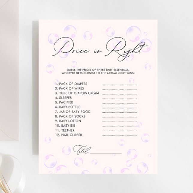 バブル価格は右の少年の赤ちゃんシャワーゲーム (クリエイターアップロード済み)