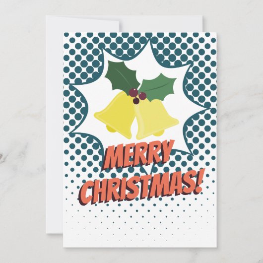 バブル崩壊事業のクリスマスベル シーズンカード (正面)