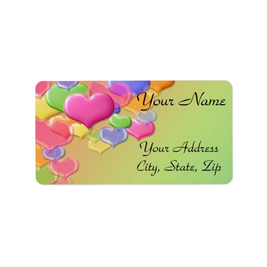 バブル愛 ラベル (正面)