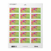 バブル愛 ラベル (フルシート)