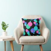 バブル抽象芸術パターン クッション (椅子)