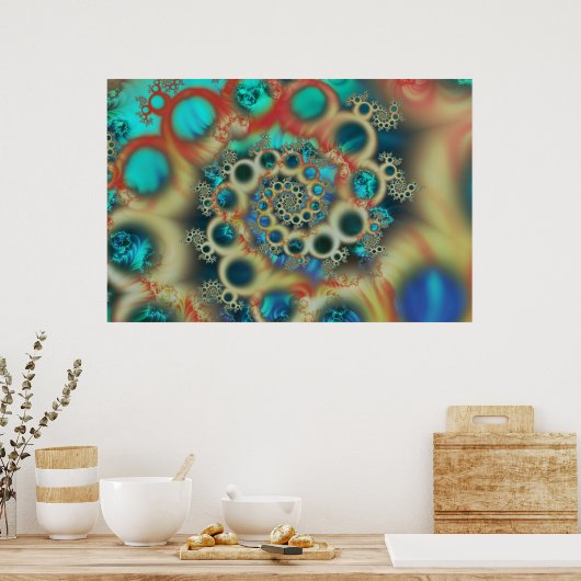 バブル接線 ポスター (キッチン)